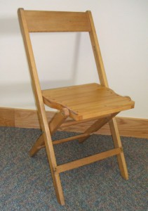 Деревянный складной стул со спинкой своими руками.